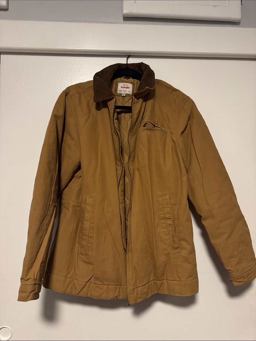 Wrangler Tan/Brown Work Field Jacket